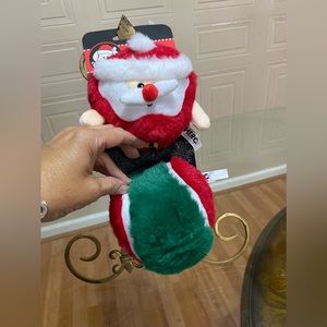 Brand New SetOf 2 chase ‘n Chomp Holidays Dog Toy Ball With squeaker .